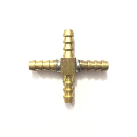 CRUCETA DE BRONCE PARA GAS MISTIPLAS