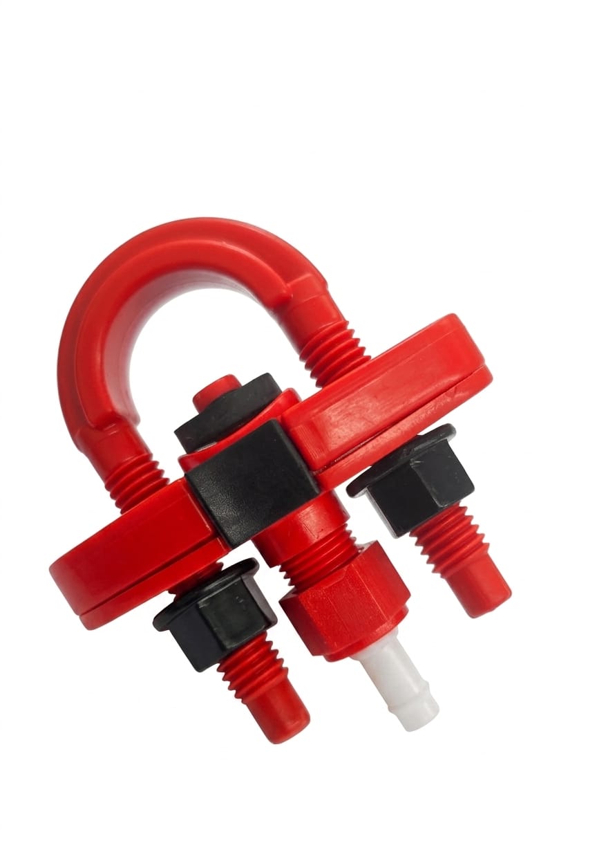 ABRAZADERA ESPECIAL PARA TUBO DE 3/4 MISTIPLAS AVICOLAS