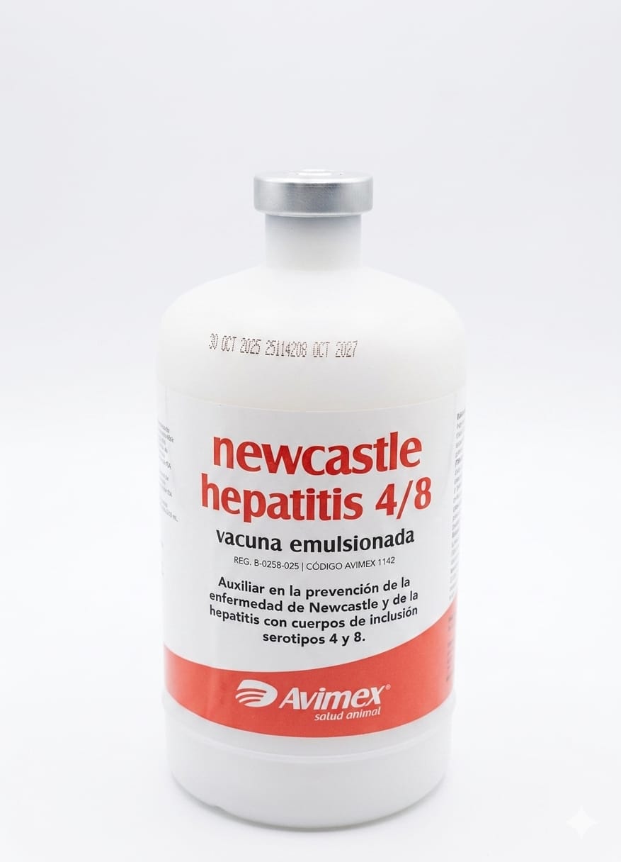 NEWCASTLE HEPATITIS 4/8 VACUNA X1000DS MISTIPLAS
