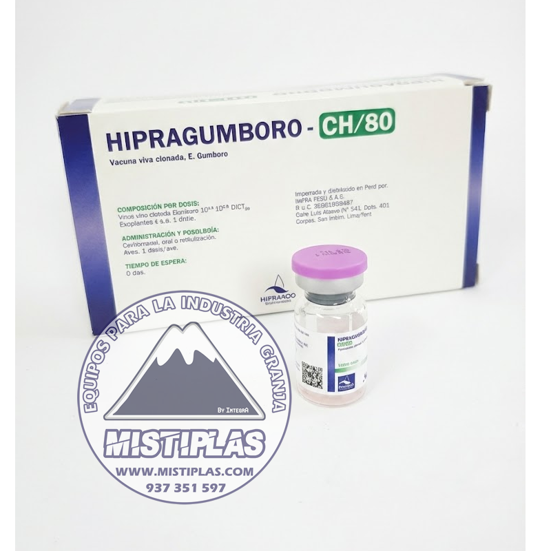 HIPRAGOMBURO CH/80 x1000 DS hipra mistiplas la joya pedregal